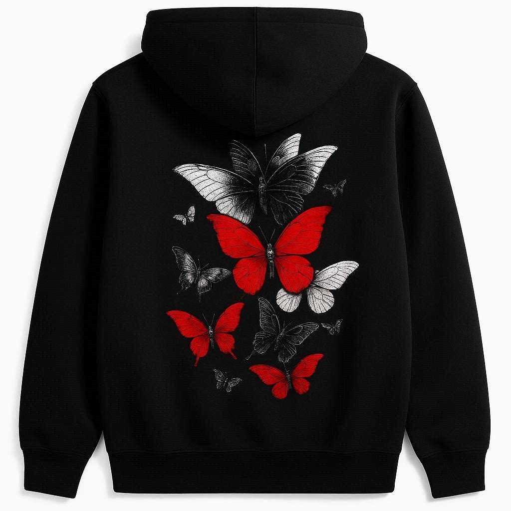 Nocturne Bloom Zip Hoodie