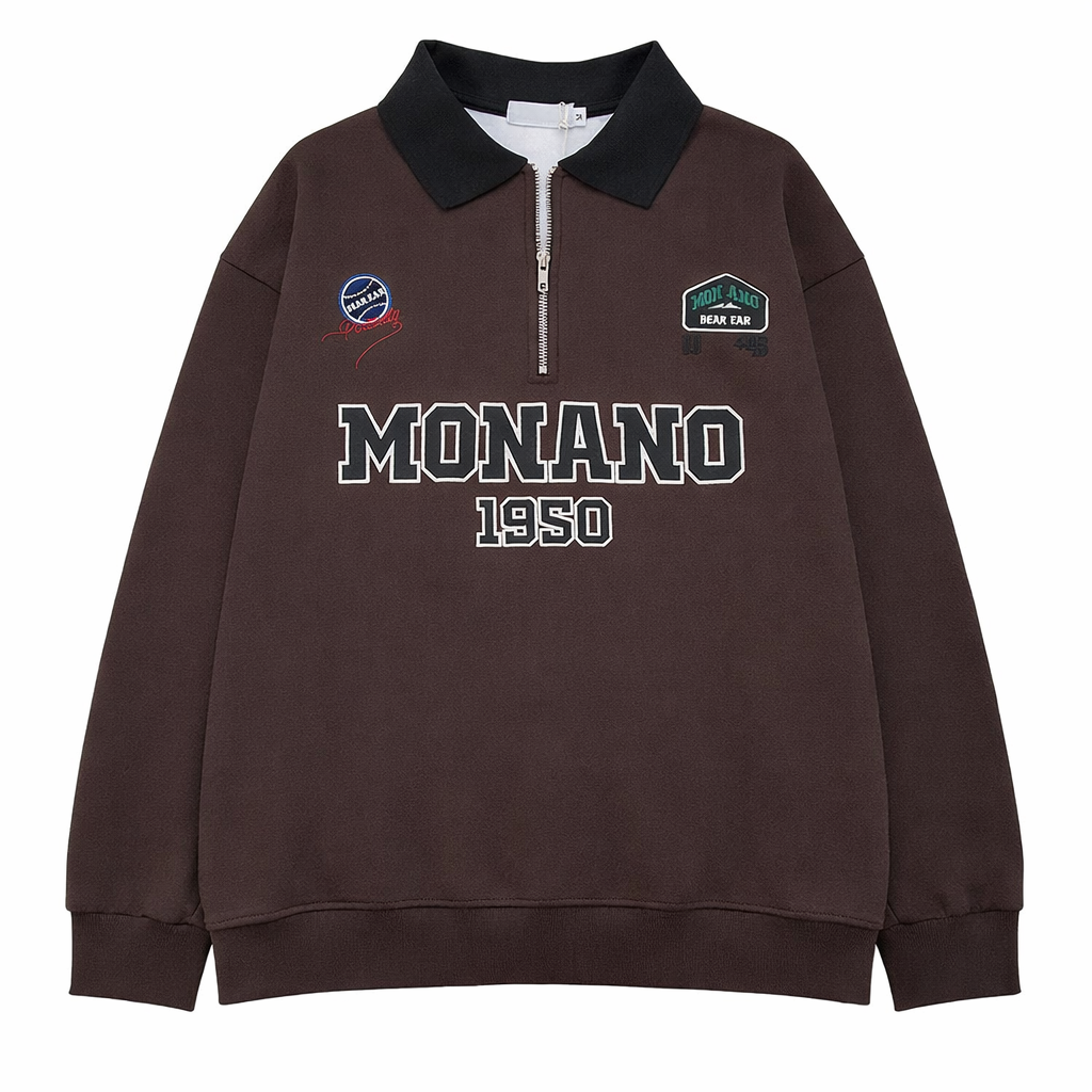 Monarch Vintage Polo Zip